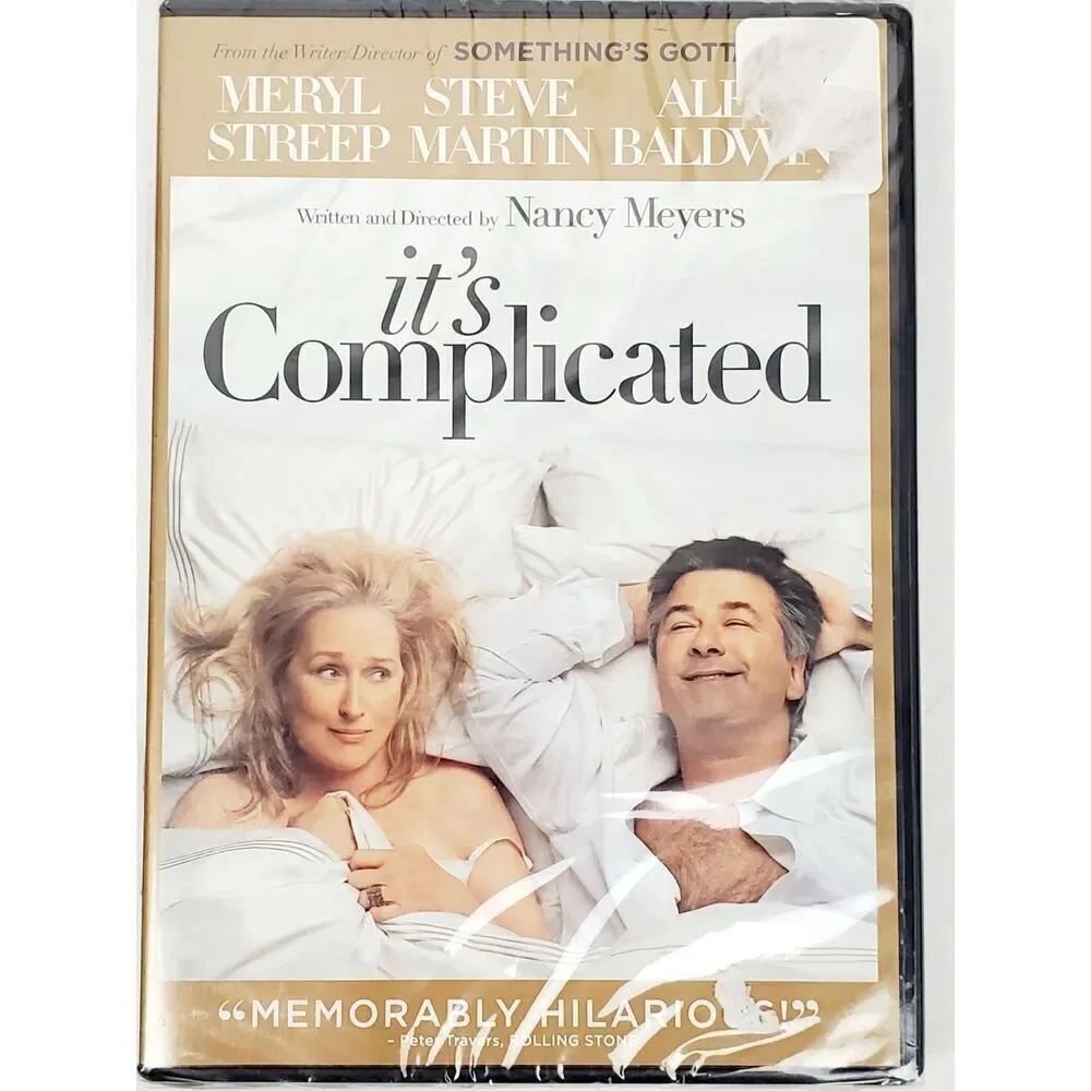 It's Complicated (DVD, 2009) Meryl Streep, Alec Baldwin, Steve Martin – Romantic